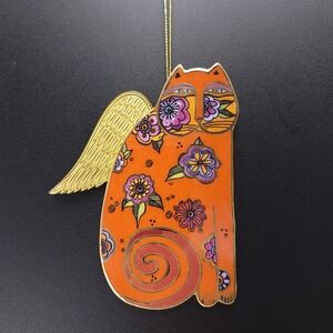 Laurel Burch ROSITA Angeli-Cats Bradford Cat‎ Angel Christmas Ornament Porcelain